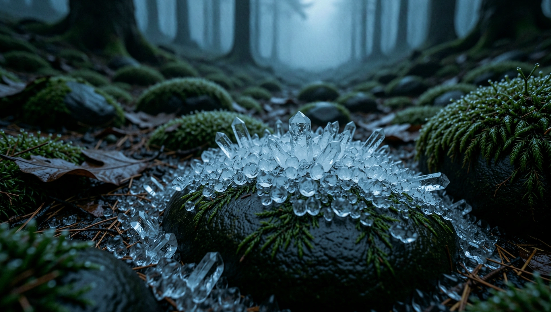 Mroźna natura Alp